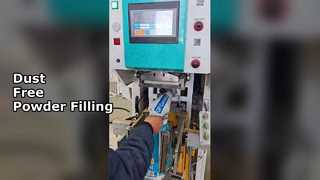 Auger valve filler,valve packer,  auger packer, auger valve bag filler with ultrasonic sealing